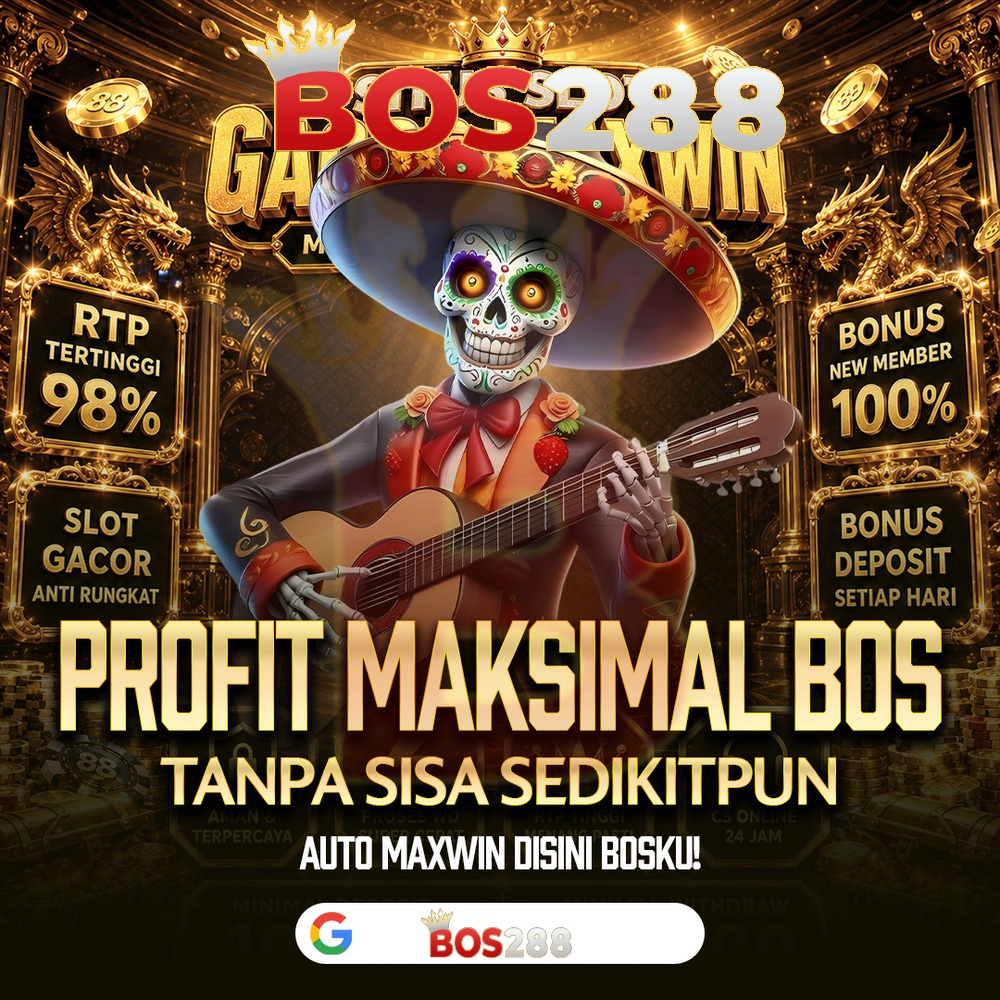 BOS288: Situs Slot Gacor Terpercaya dengan Koleksi Permainan Terbaru dan Pilihan Game